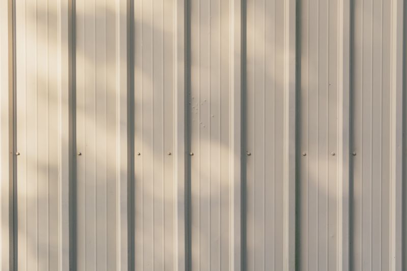 Metal Siding Repair in Progress